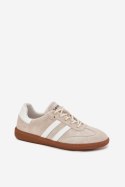 Buty Sportowe Model Ismina GD-XF-146 Beige - Step in style - 38 Buty Sportowe Model Ismina GD-XF-146 Beige - Step in style - 38