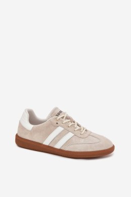 Buty Sportowe Model Ismina GD-XF-146 Beige - Step in style - 38