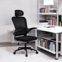 Drehbarer Bürostuhl „Mistral Black", Mikronetz für KO28CZ-Schreibtisch Drehbarer Bürostuhl „Mistral Black", Mikronetz für KO28CZ-Schreibtisch
