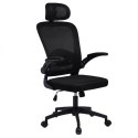 Drehbarer Bürostuhl „Mistral Black", Mikronetz für KO28CZ-Schreibtisch Drehbarer Bürostuhl „Mistral Black", Mikronetz für KO28CZ-Schreibtisch
