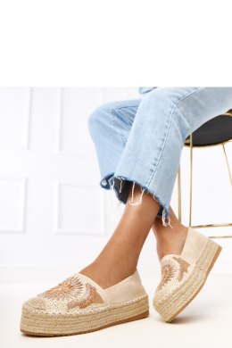 Espadryle Model Lorina E5573 Beige - PRIMO - 38