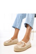 Espadryle Model Lorina E5573 Beige - PRIMO - 38 Espadryle Model Lorina E5573 Beige - PRIMO - 38