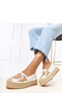 Espadryle Model Lorina E5573 White - PRIMO - 39 Espadryle Model Lorina E5573 White - PRIMO - 39