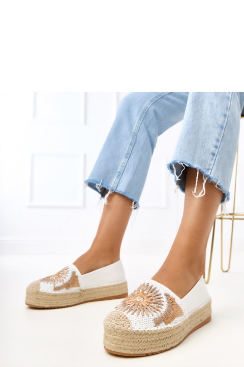 Espadryle Model Lorina E5573 White - PRIMO - 39 Espadryle Model Lorina E5573 White - PRIMO - 39