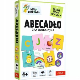 Gra dla dzieci edukacyjna mały odkrywca Abecadło 4+Trefl 02811