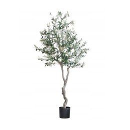 Künstlicher Olivenbaum, in einem Topf wie ein lebendiger, realistisch 1,8 cm DRZ01