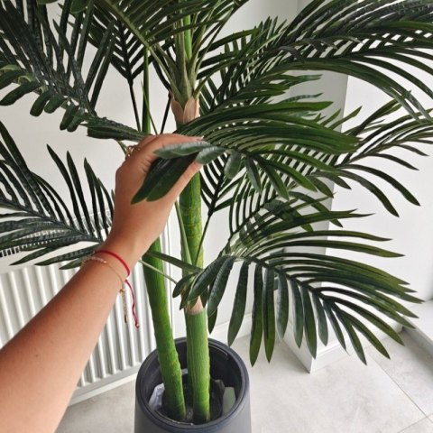 Künstlicher PALMA-Baum, im Topf wie ein lebendiger Baum, groß, realistisch, Höhe 1,5 cm DRZ05 Künstlicher PALMA-Baum, im Topf wie ein lebendiger Baum, groß, realistisch, Höhe 1,5 cm DRZ05