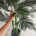 Künstlicher PALMA-Baum, im Topf wie ein lebendiger Baum, groß, realistisch, Höhe 1,8 cm DRZ04