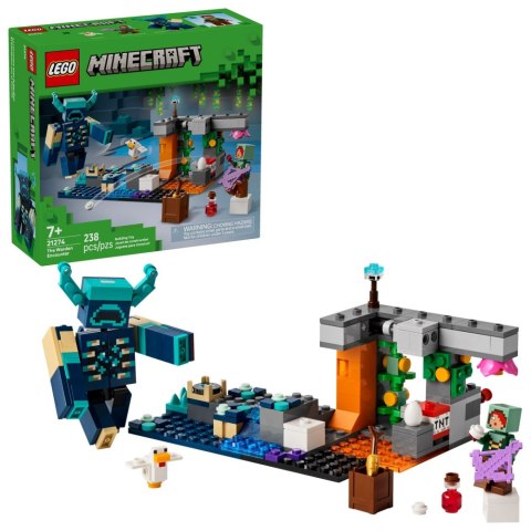 LEGO MINECRAFT Spotkanie ze strażnikiem 21274 LEGO MINECRAFT Spotkanie ze strażnikiem 21274