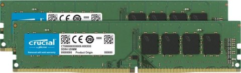 Pamięć CRUCIAL (UDIMM/DDR4/32 GB/3200MHz/1.2V/22CL/DUAL) Pamięć CRUCIAL (UDIMM/DDR4/32 GB/3200MHz/1.2V/22CL/DUAL)