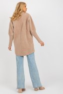 Płaszcz Damski Model MBM-PL-1517.00P Beige - MBM - uniwersalny Płaszcz Damski Model MBM-PL-1517.00P Beige - MBM - uniwersalny