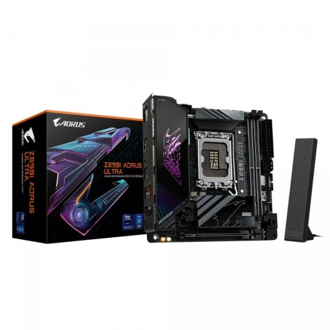 Płyta główna MSI Z890I AORUS ULTRA (LGA1851 /mini ITX) Płyta główna MSI Z890I AORUS ULTRA (LGA1851 /mini ITX)