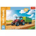 Puzzle 100 Traktor z przyczepą TREFL /Trefl 16494 Puzzle 100 Traktor z przyczepą TREFL /Trefl 16494
