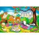 Puzzle 160 el. 40-lecie Bambi i leśni przyjaciele Trefl 40054 Puzzle 160 el. 40-lecie Bambi i leśni przyjaciele Trefl 40054
