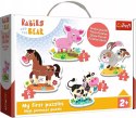 Puzzle Baby Classic na farmie 2+ Trefl 36127 Puzzle Baby Classic na farmie 2+ Trefl 36127