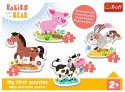 Puzzle Baby Classic na farmie 2+ Trefl 36127 Puzzle Baby Classic na farmie 2+ Trefl 36127