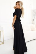 Sukienka Model Jennifer 581-1 Black Brokat - Numoco - XXXL