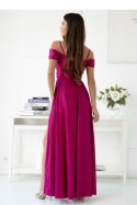 Sukienka Model Walentina Lux 001117. Amarant - With You - 38