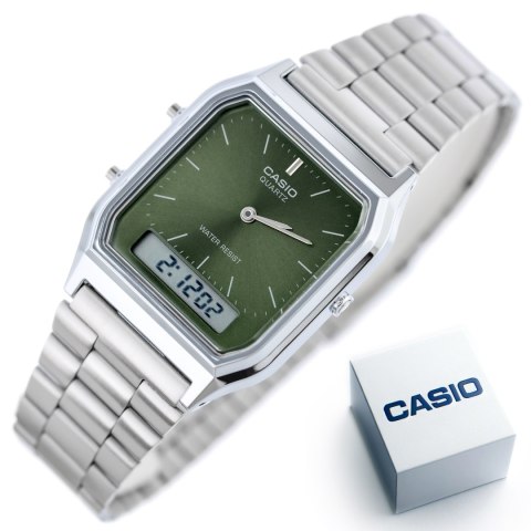 ZEGAREK UNISEX CASIO Vintage AQ-230A-3AMQYDF + BOX ZEGAREK UNISEX CASIO Vintage AQ-230A-3AMQYDF + BOX