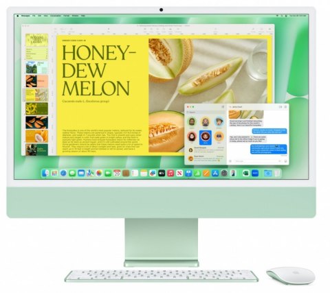 Komputer All-in-One APPLE iMac 24 (24"/M4/16GB/SSD256GB/Zielony) Komputer All-in-One APPLE iMac 24 (24"/M4/16GB/SSD256GB/Zielony)