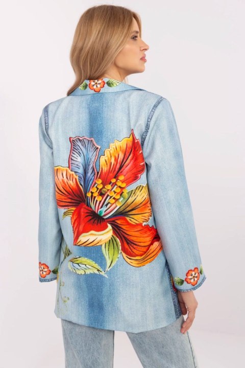 Marynarka Model DHJ-MA-18525-31.87 Blue - Italy Moda - uniwersalny Marynarka Model DHJ-MA-18525-31.87 Blue - Italy Moda - uniwersalny