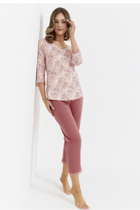 Piżama Damska Model 157 Powder Pink - Cana - M Piżama Damska Model 157 Powder Pink - Cana - M