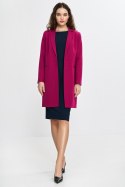 Sukienka z subtelnym dekoltem na plecach S266 Navy - Nife - 36 Sukienka z subtelnym dekoltem na plecach S266 Navy - Nife - 36