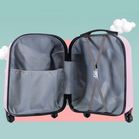 KINDERKOFFER KABINENKOFFER KINDERGEPÄCK rosa Kätzchen WP06 KINDERKOFFER KABINENKOFFER KINDERGEPÄCK rosa Kätzchen WP06