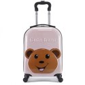 KINDERKOFFER HANDGEPÄCK KINDER rosa Teddybär WP05 KINDERKOFFER HANDGEPÄCK KINDER rosa Teddybär WP05