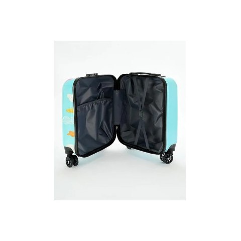 KINDERKABINENKOFFER KINDERGEPÄCK mit blauem Panda Code WP07 KINDERKABINENKOFFER KINDERGEPÄCK mit blauem Panda Code WP07