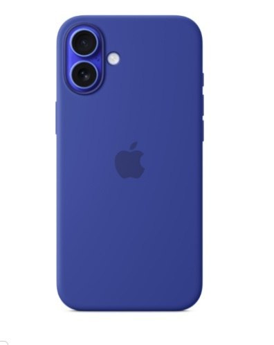 APPLE iPhone 16 Plus Silicone Case with MagSafe - Ultramarine APPLE iPhone 16 Plus Silicone Case with MagSafe - Ultramarine