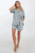 Piżama Damska Model Stylish Embrace Green - Momenti Per Me - XXL Piżama Damska Model Stylish Embrace Green - Momenti Per Me - XXL