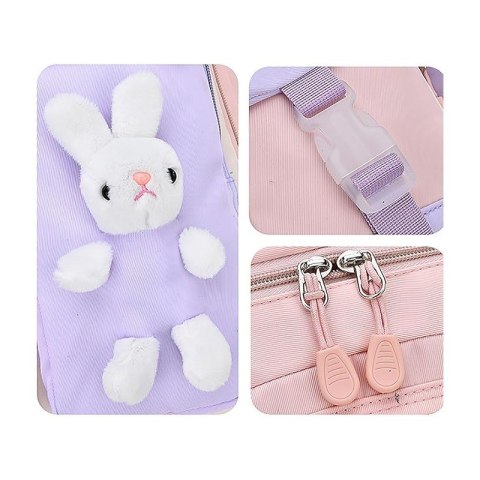 RABBIT süßer universeller Schulrucksack, Taschen, Reflektoren PL163FIO RABBIT süßer universeller Schulrucksack, Taschen, Reflektoren PL163FIO