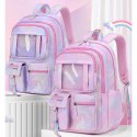 RAINBOW süßer Schulrucksack, Universaltaschen, mit einem Maskottchen PL159FIO RAINBOW süßer Schulrucksack, Universaltaschen, mit einem Maskottchen PL159FIO