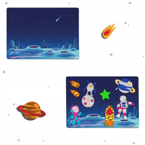 Skillmatics Foil Fun zestaw kreatywny kosmos Trefl 62603 Skillmatics Foil Fun zestaw kreatywny kosmos Trefl 62603