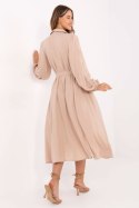 Sukienka Model LK-SK-509813.95 Beige - Lakerta - L/XL Sukienka Model LK-SK-509813.95 Beige - Lakerta - L/XL