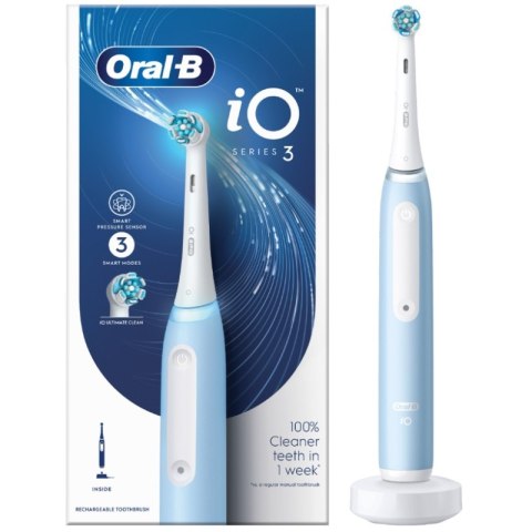 Szczoteczka magnetyczna ORAL-B iO Series 3 Niebieski Niebiesko-biały (8006540731321) Szczoteczka magnetyczna ORAL-B iO Series 3 Niebieski Niebiesko-biały (8006540731321)