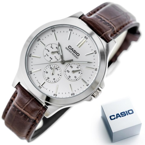 ZEGAREK MĘSKI CASIO MTP-V300L-7A (zd085c) + BOX ZEGAREK MĘSKI CASIO MTP-V300L-7A (zd085c) + BOX