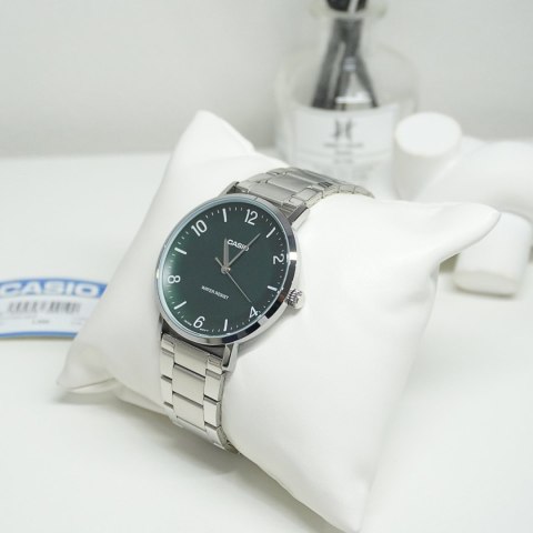 ZEGAREK MĘSKI CASIO MTP-VT03D-3B + BOX ZEGAREK MĘSKI CASIO MTP-VT03D-3B + BOX