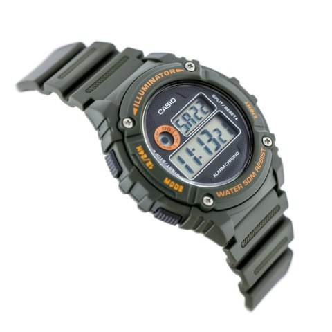 Zegarek Męski Casio W-216H-3B + BOX Zegarek Męski Casio W-216H-3B + BOX