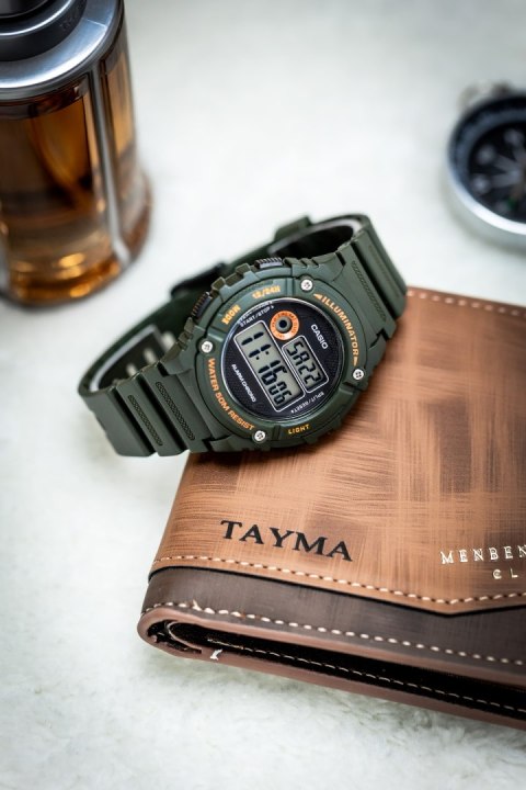 Zegarek Męski Casio W-216H-3B + BOX Zegarek Męski Casio W-216H-3B + BOX