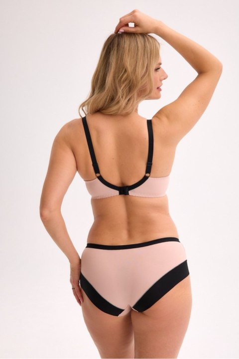 Biustonosz Soft Biustonosz Semi-Soft Model Ivana 1327 Black/Pink - Gaia - 80C