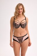Biustonosz Soft Biustonosz Semi-Soft Model Ivana 1327 Black/Pink - Gaia - 90C