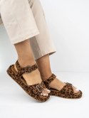 Buty damskie eleganckie w kolorze Leopard - 39