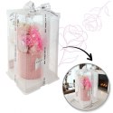 Duftendes Seifenblumen-Bouquet in einer Geschenkbox mit LED-Beleuchtung, BUK21 Duftendes Seifenblumen-Bouquet in einer Geschenkbox mit LED-Beleuchtung, BUK21