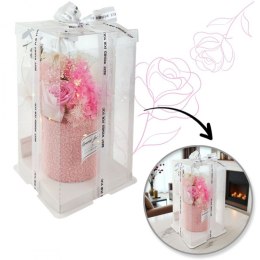 Duftendes Seifenblumen-Bouquet in einer Geschenkbox mit LED-Beleuchtung, BUK21