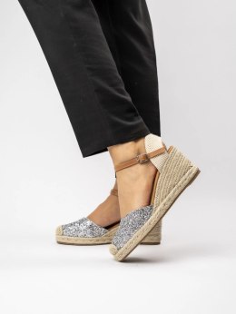 Espadryle Gwiezdne Silver - 38