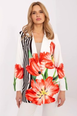 Marynarka Model DHJ-MA-18525-32.00 Ecru - Italy Moda - uniwersalny
