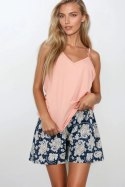 Piżama Damska Model Hello Beauty Navy - Momenti Per Me - XXL Piżama Damska Model Hello Beauty Navy - Momenti Per Me - XXL