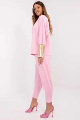 Spodnie Komplet Model DHJ-KMPL-9311.97 Light Pink - Italy Moda - uniwersalny